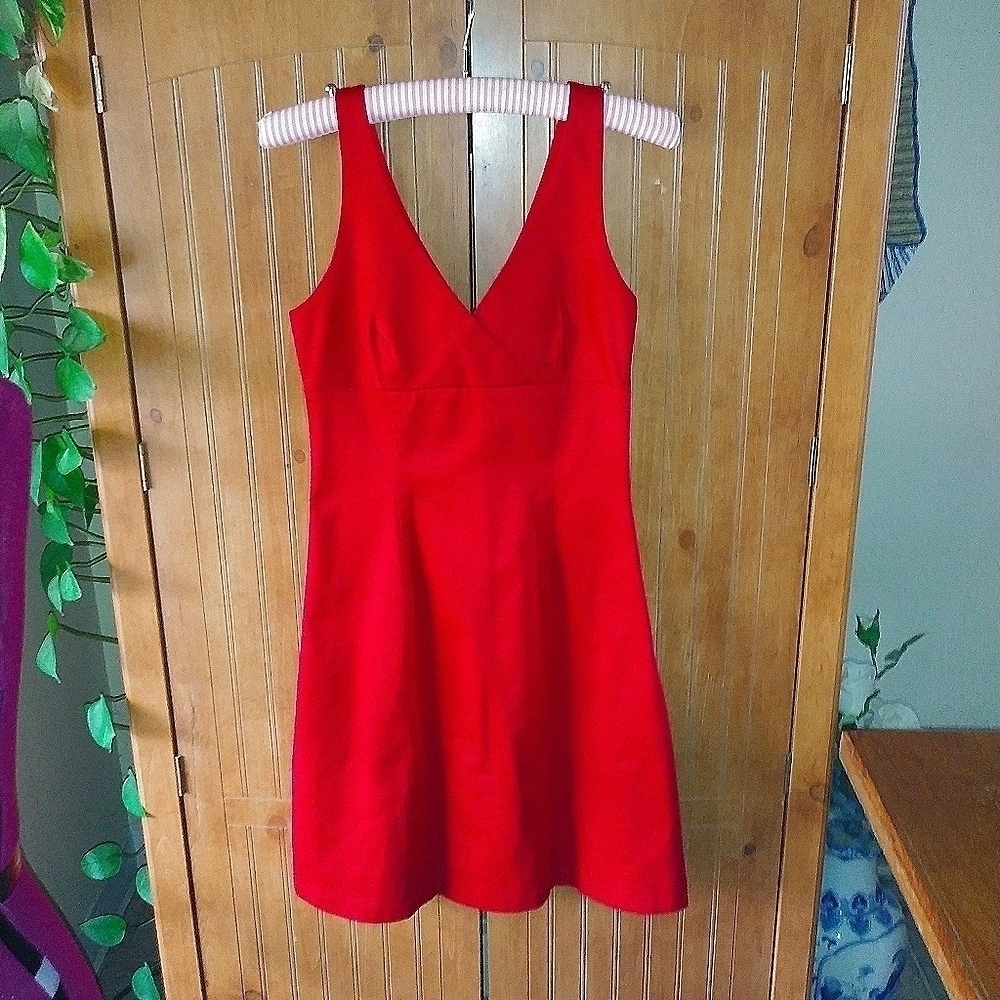 No Appt. Necessary Red Sheath Dress